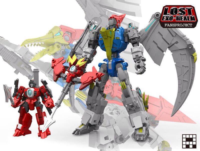 トランスフォーマー LER-02 LOST EXO-REALM Shop Lost Exo Realm – Dino-Themed 3rd Party Transformers